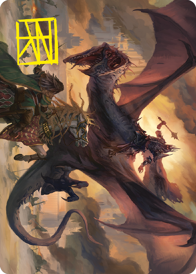 Witch-king, Bringer of Ruin Art Card (Gold-Stamped Signature) [The Lord of the Rings: Tales of Middle-earth Art Series] | Devastation Store