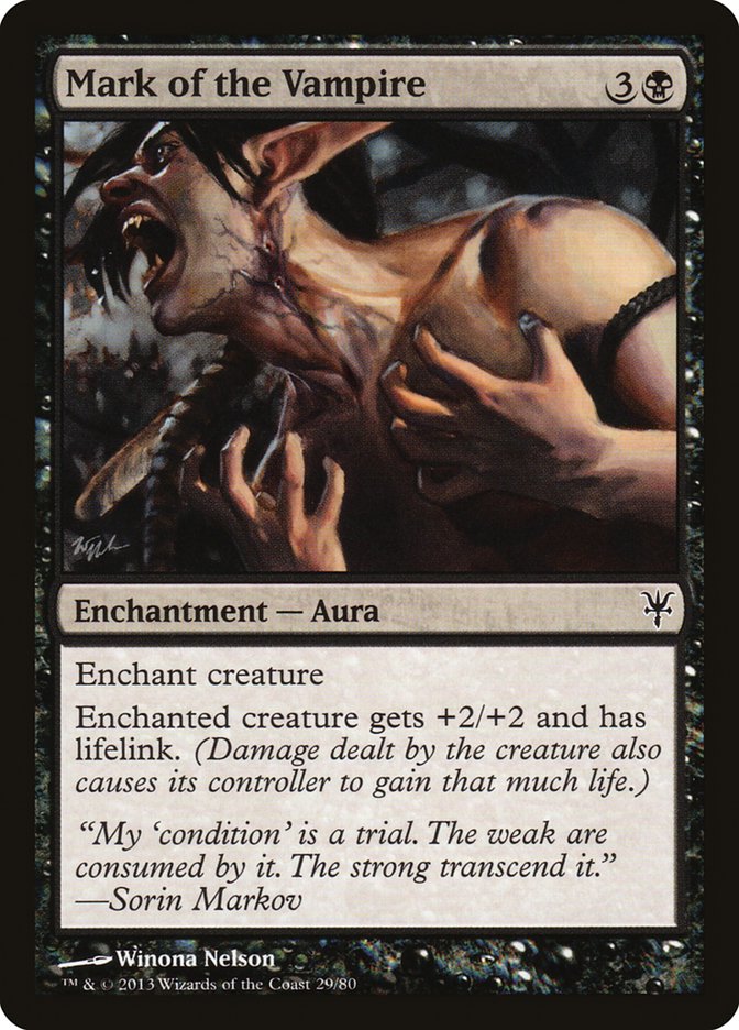 Mark of the Vampire [Duel Decks: Sorin vs. Tibalt] - Devastation Store | Devastation Store