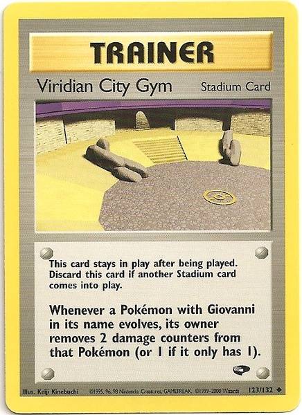 Viridian City Gym (123/132) [Gym Challenge Unlimited] | Devastation Store