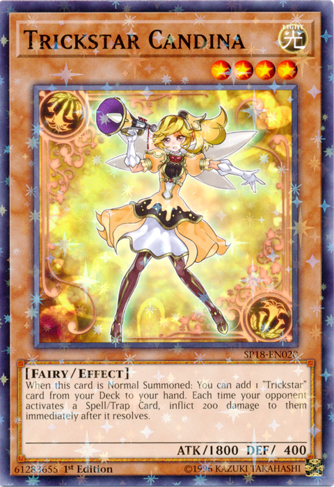 Trickstar Candina [SP18-EN020] Starfoil Rare | Devastation Store