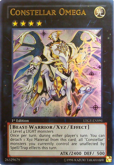 Constellar Omega [LTGY-EN091] Ultra Rare | Devastation Store
