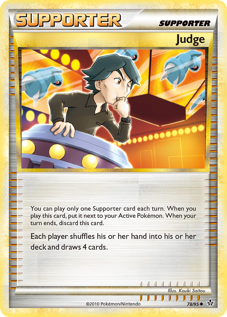 Judge (78/95) [HeartGold & SoulSilver: Unleashed] | Devastation Store