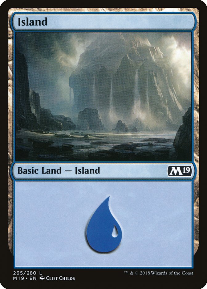 Island (265) [Core Set 2019] | Devastation Store