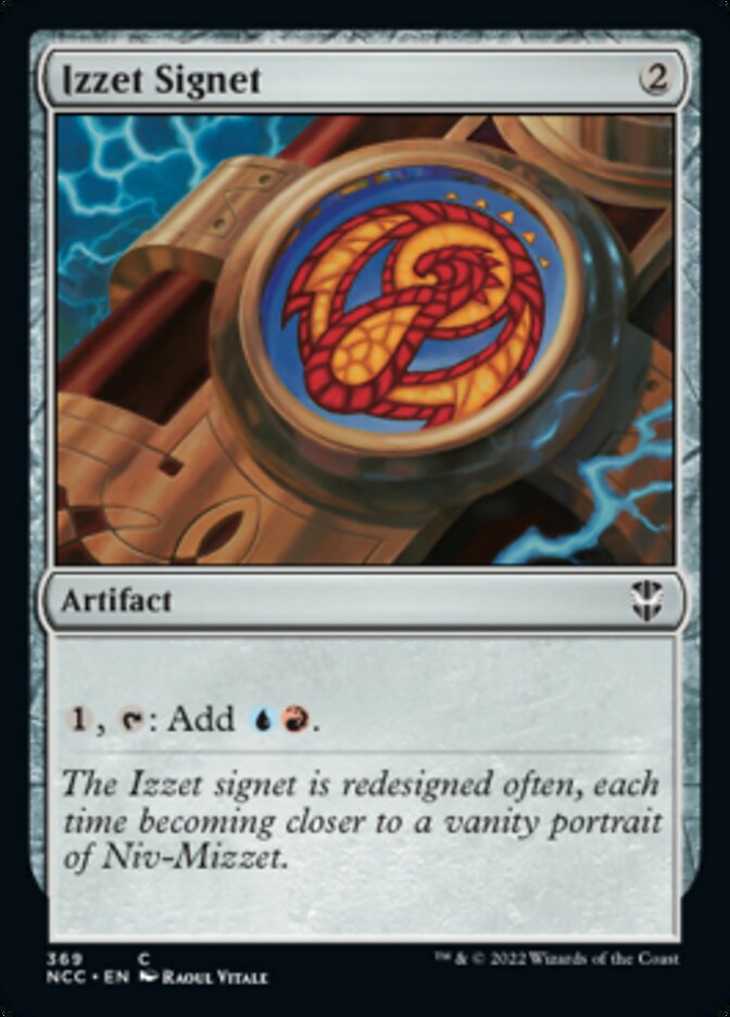Izzet Signet [Streets of New Capenna Commander] | Devastation Store