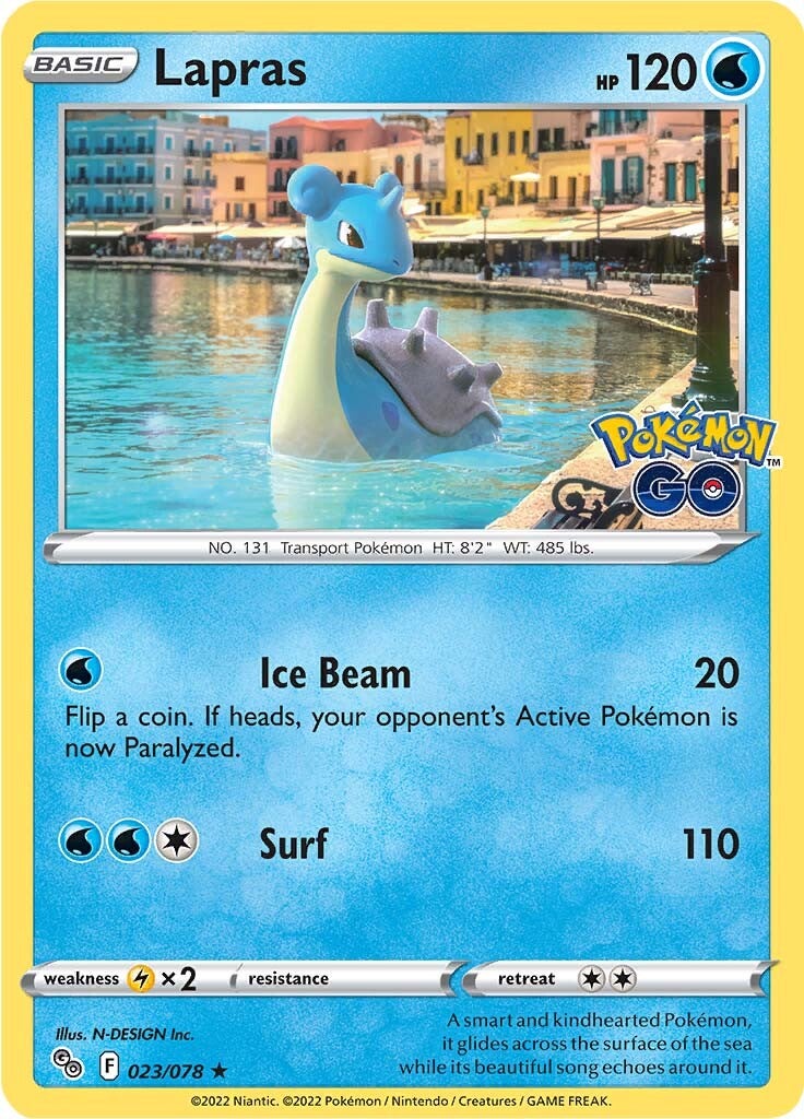 Lapras (023/078) [Pokémon GO] | Devastation Store