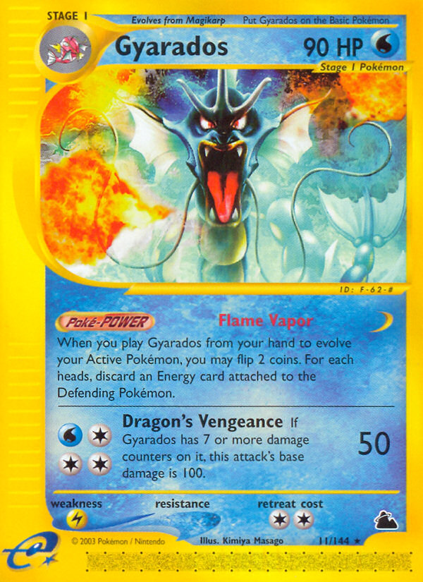 Gyarados (11/144) [Skyridge] | Devastation Store