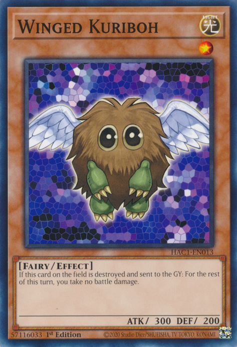 Winged Kuriboh [HAC1-EN013] Common | Devastation Store