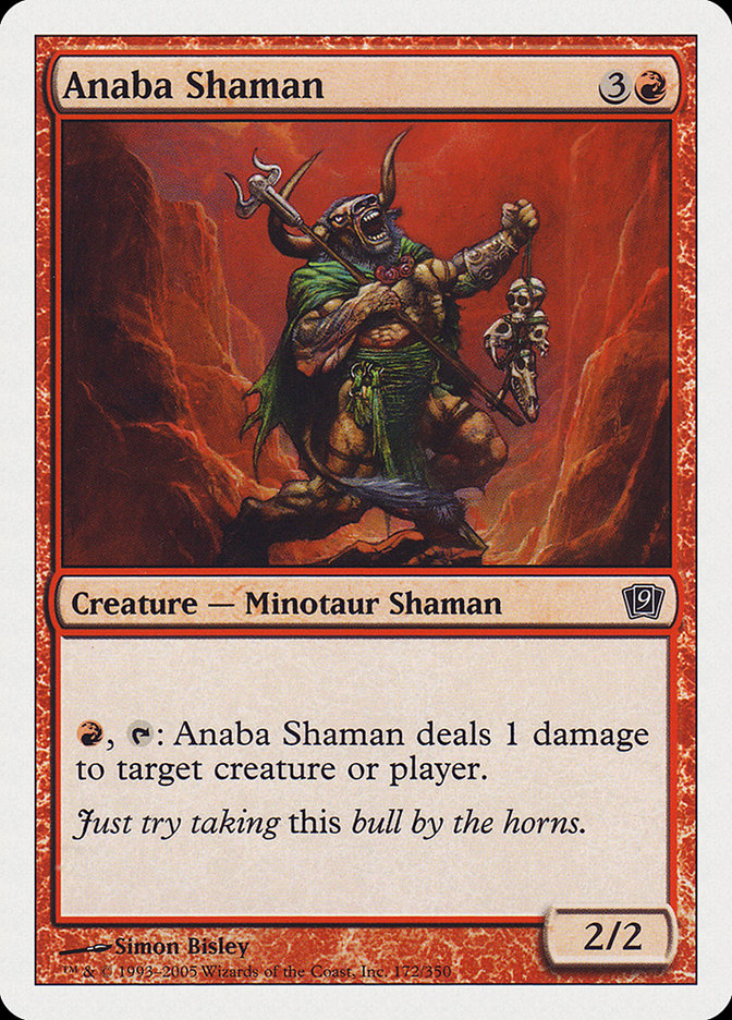 Anaba Shaman [Ninth Edition] - Devastation Store | Devastation Store