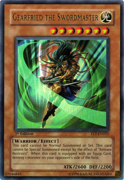 Gearfried the Swordmaster [FET-EN022] Ultra Rare | Devastation Store