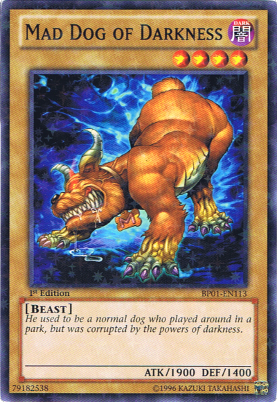 Mad Dog of Darkness [BP01-EN113] Starfoil Rare | Devastation Store