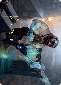 Koll, the Forgemaster Art Card (Gold-Stamped Signature) [Kaldheim: Art Series] | Devastation Store