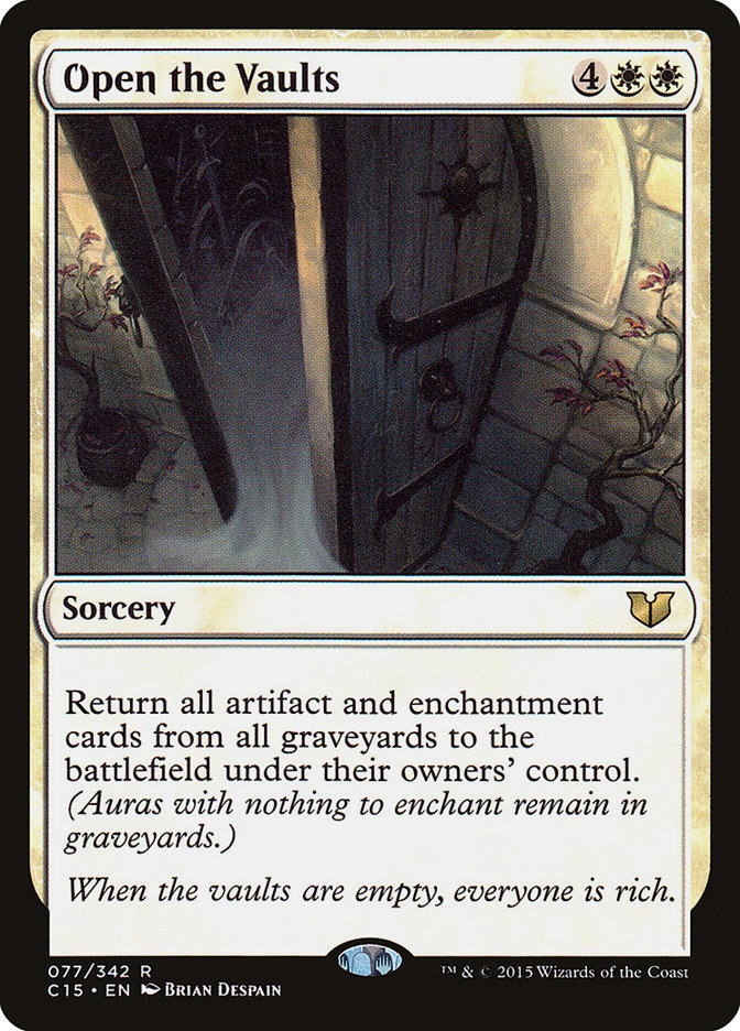Open the Vaults [Commander 2015] - Devastation Store | Devastation Store