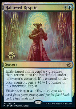 Hallowed Respite [Innistrad: Midnight Hunt Prerelease Promos] | Devastation Store