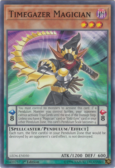 Timegazer Magician [LED6-EN050] Common | Devastation Store