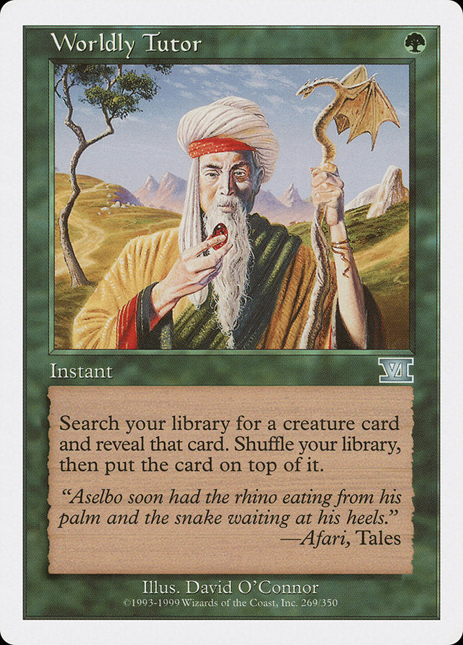 Worldly Tutor [Classic Sixth Edition] | Devastation Store