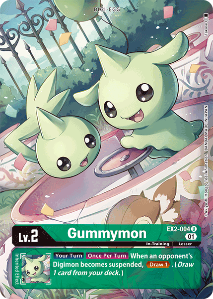 Gummymon [EX2-004] (Alternate Art) [Digital Hazard] | Devastation Store