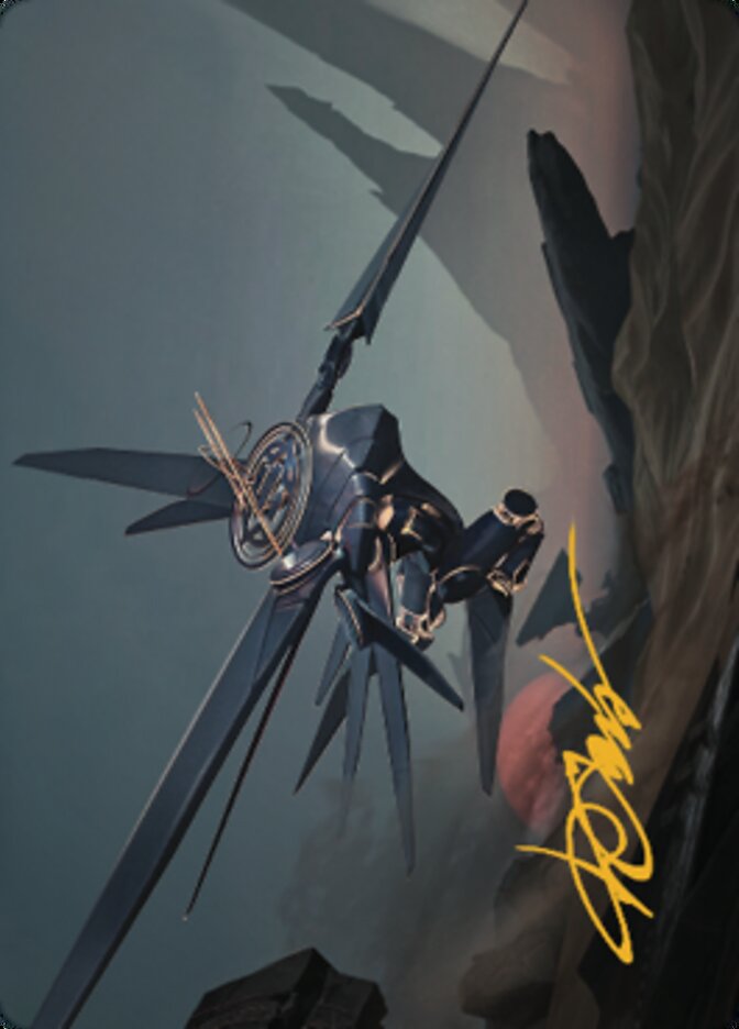 Steel Seraph Art Card (Gold-Stamped Signature) [The Brothers' War Art Series] | Devastation Store