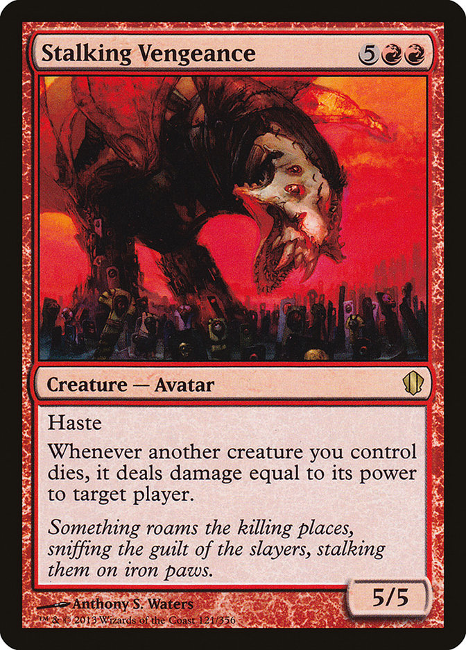 Stalking Vengeance [Commander 2013] | Devastation Store