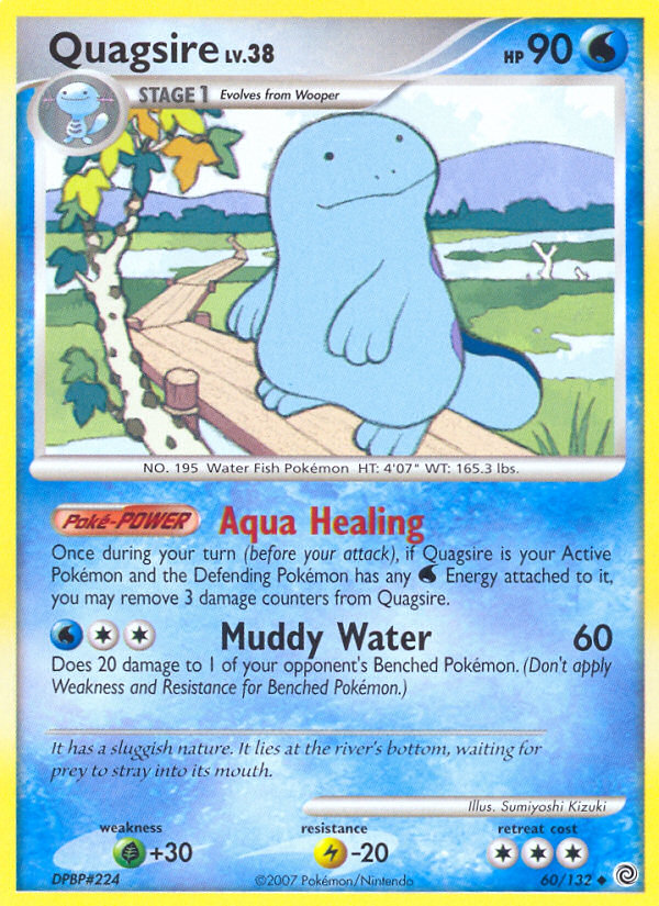 Quagsire (60/132) [Diamond & Pearl: Secret Wonders] | Devastation Store