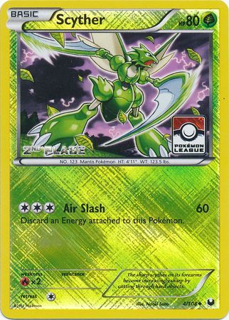 Scyther (4/108) (League Promo 2nd Place) [Black & White: Dark Explorers] | Devastation Store