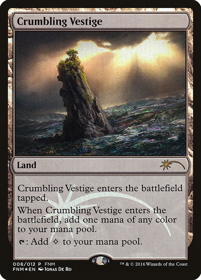 Crumbling Vestige [Friday Night Magic 2016] - Devastation Store | Devastation Store