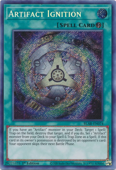 Artifact Ignition [BLAR-EN074] Secret Rare | Devastation Store