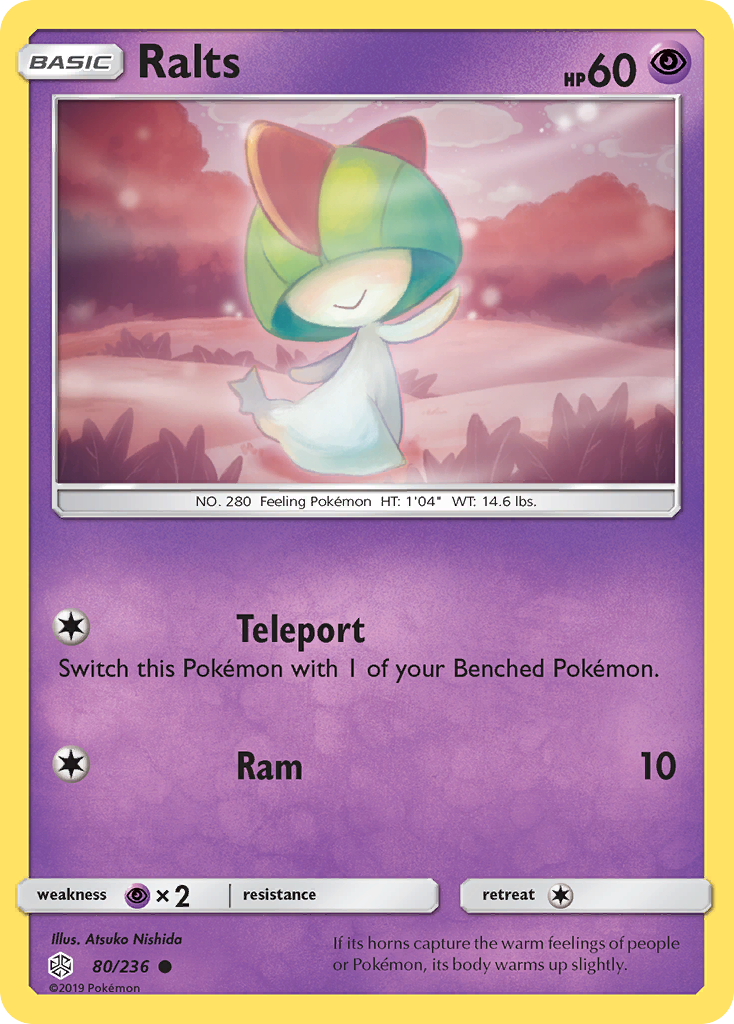 Ralts (80/236) [Sun & Moon: Cosmic Eclipse] | Devastation Store