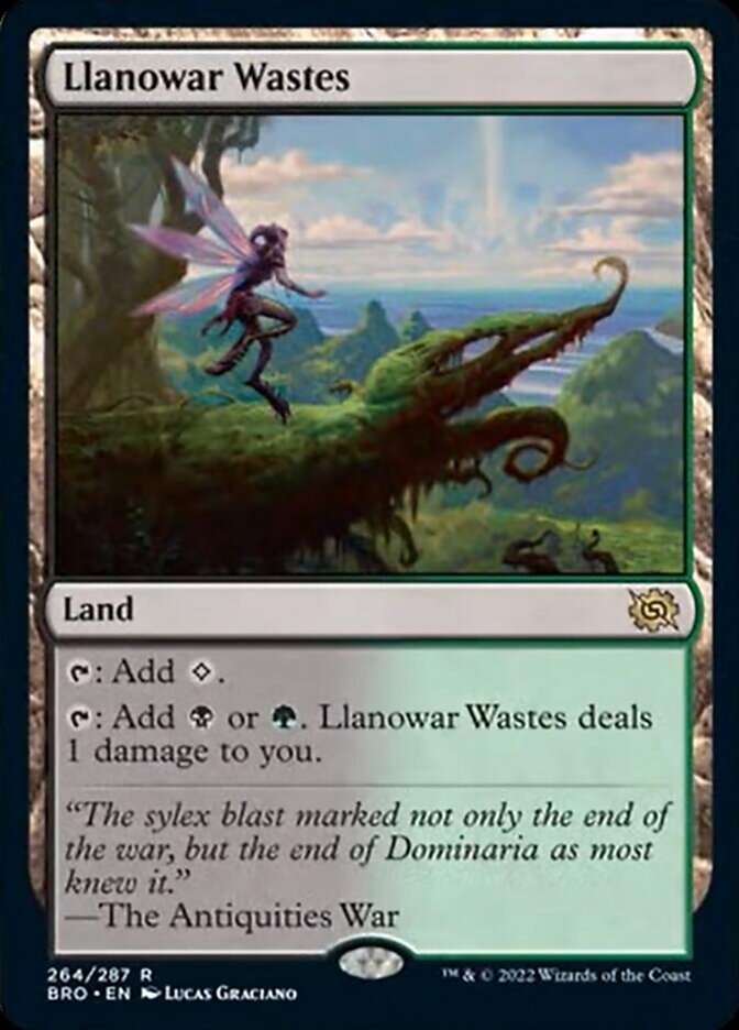 Llanowar Wastes [The Brothers' War] | Devastation Store