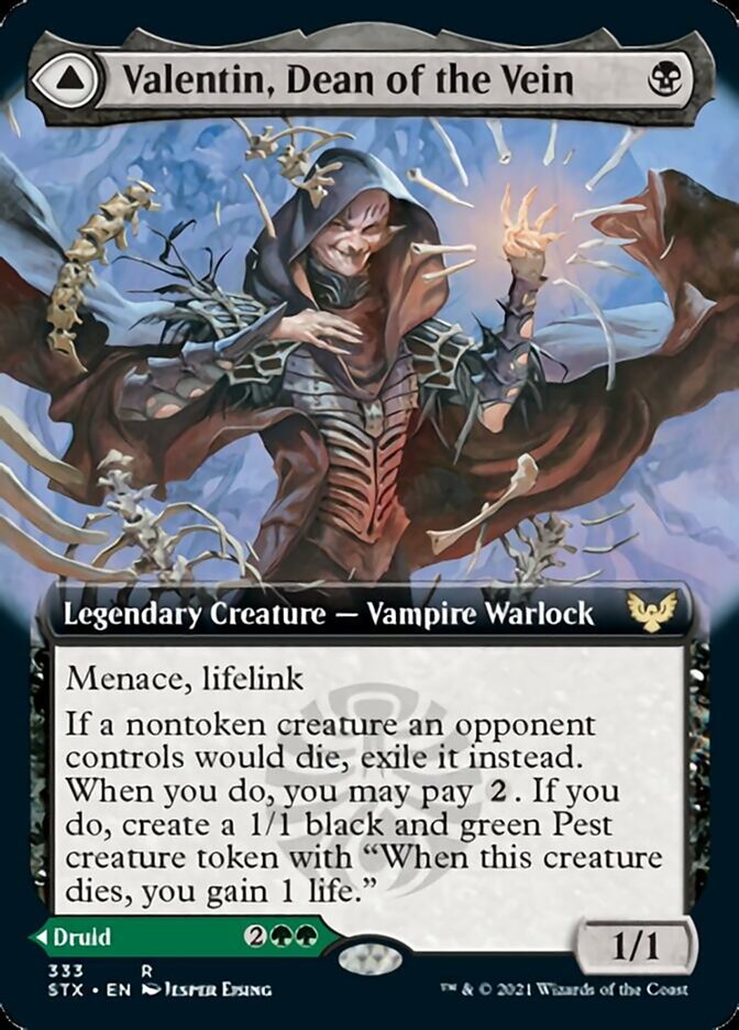 Valentin, Dean of the Vein // Lisette, Dean of the Root (Extended) [Strixhaven: School of Mages] | Devastation Store