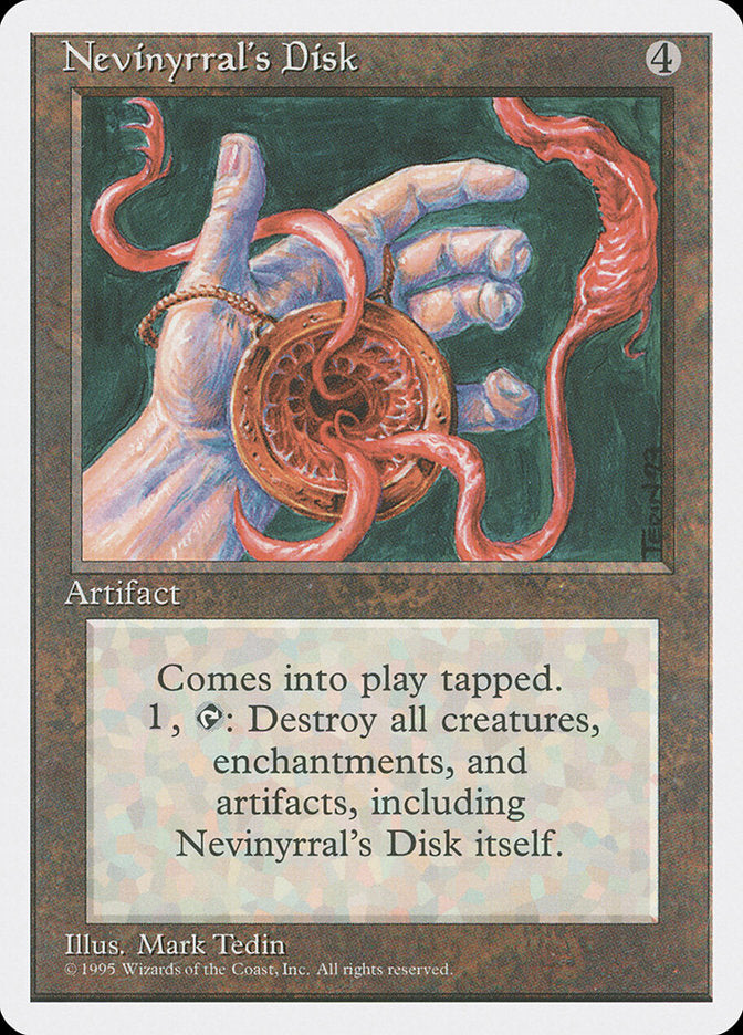 Nevinyrral's Disk [Fourth Edition] | Devastation Store