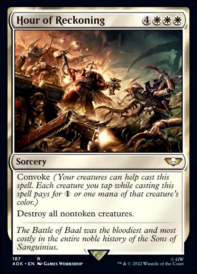 Hour of Reckoning [Universes Beyond: Warhammer 40,000] | Devastation Store
