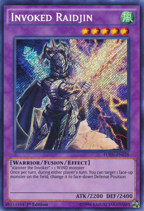 Invoked Raidjin [FUEN-EN028] Secret Rare | Devastation Store