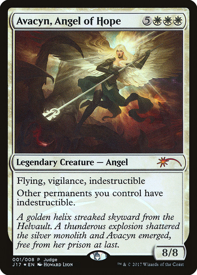 Avacyn, Angel of Hope [Judge Gift Cards 2017] | Devastation Store