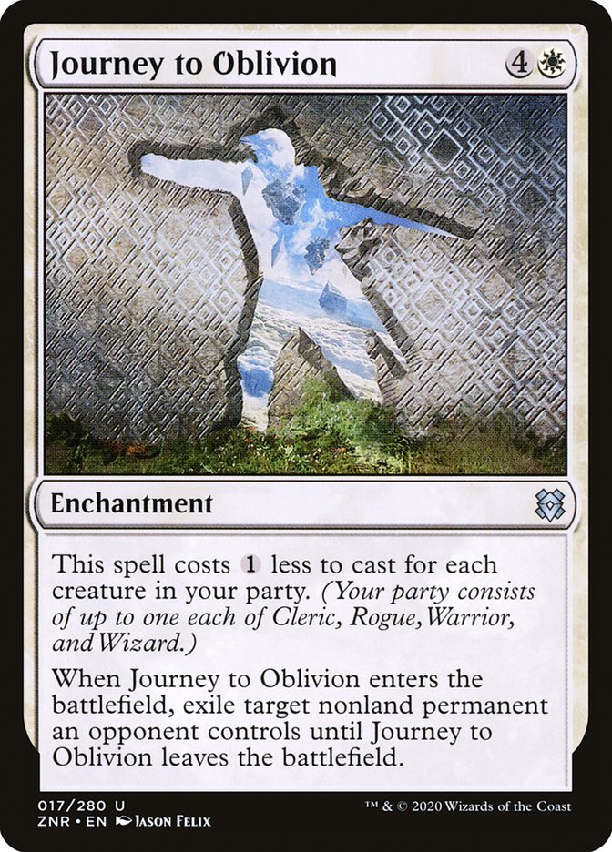 Journey to Oblivion [Zendikar Rising] | Devastation Store