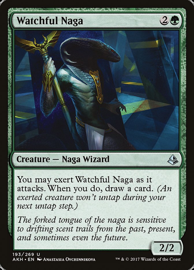 Watchful Naga [Amonkhet] | Devastation Store