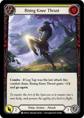 Rising Knee Thrust (Yellow) [WTR105] Unlimited Edition Rainbow Foil - Devastation Store | Devastation Store