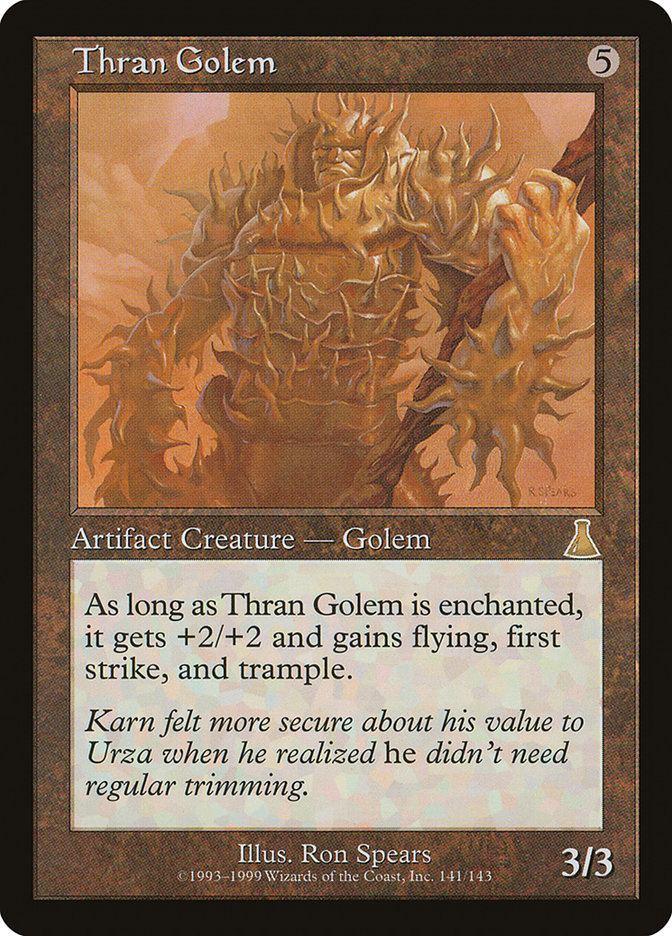 Thran Golem [Urza's Destiny] - Devastation Store | Devastation Store