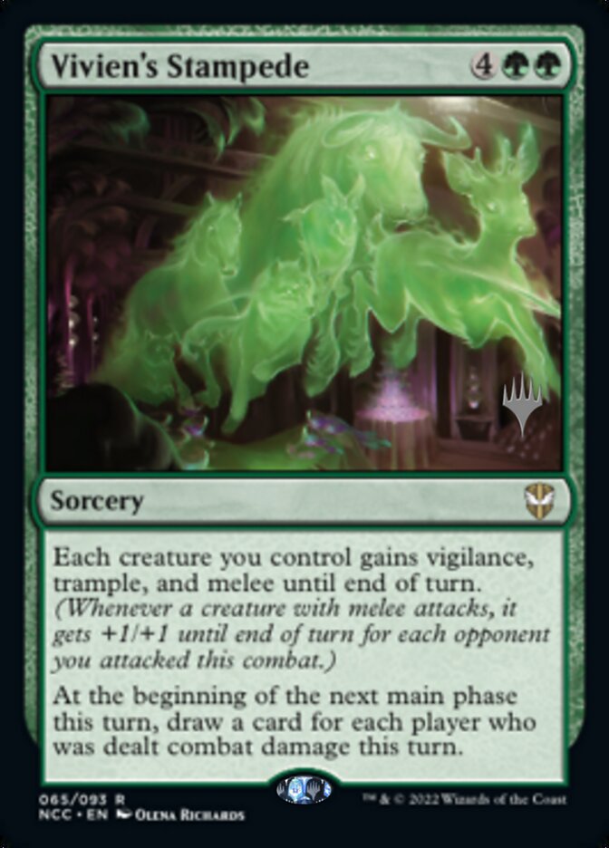Vivien's Stampede (Promo Pack) [Streets of New Capenna Commander Promos] | Devastation Store
