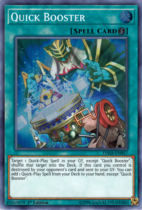 Quick Booster [DASA-EN057] Super Rare | Devastation Store