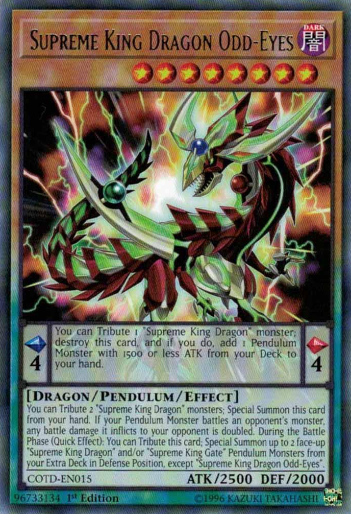 Supreme King Dragon Odd-Eyes [COTD-EN015] Rare | Devastation Store