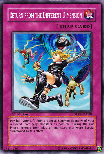 Return from the Different Dimension [DPKB-EN038] Super Rare | Devastation Store