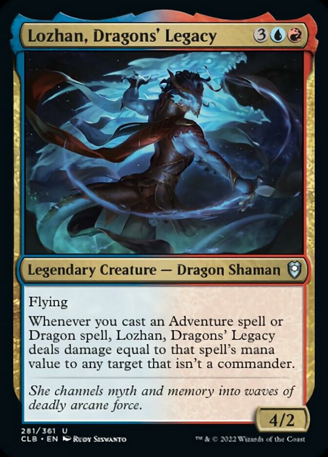 Lozhan, Dragons' Legacy [Commander Legends: Battle for Baldur's Gate] | Devastation Store