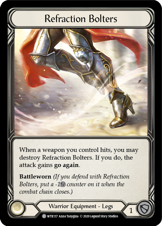 Refraction Bolters [WTR117] Unlimited Edition Rainbow Foil - Devastation Store | Devastation Store