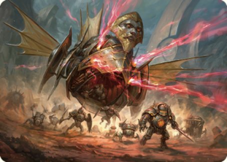 Liberator, Urza's Battlethopter Art Card [The Brothers' War Art Series] | Devastation Store