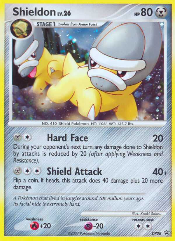 Shieldon (DP08) [Diamond & Pearl: Black Star Promos] | Devastation Store