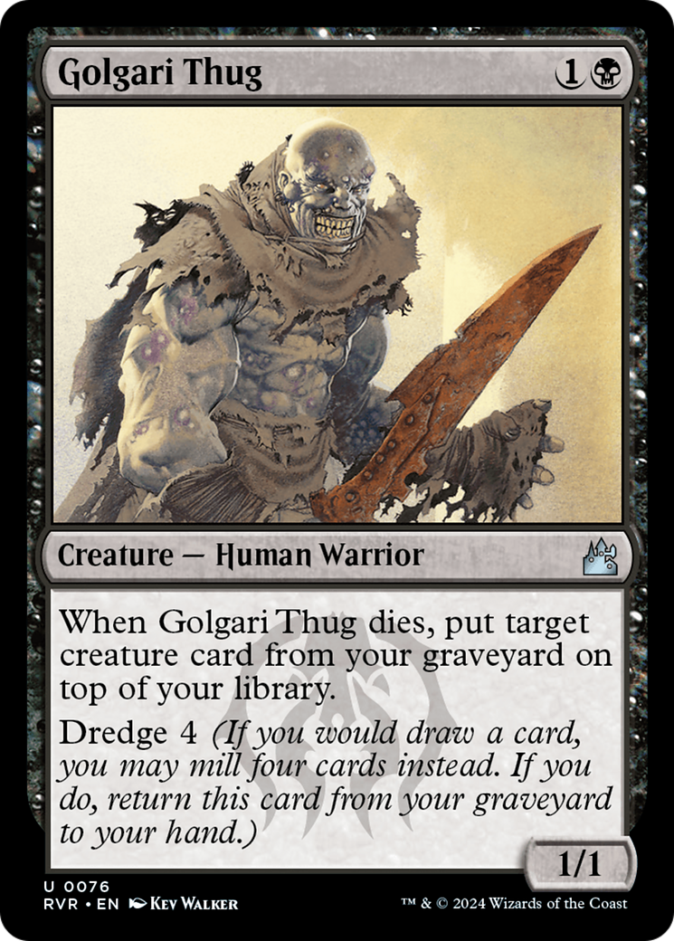 Golgari Thug [Ravnica Remastered] | Devastation Store