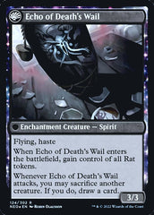 Tribute to Horobi // Echo of Death's Wail [Kamigawa: Neon Dynasty Prerelease Promos] | Devastation Store