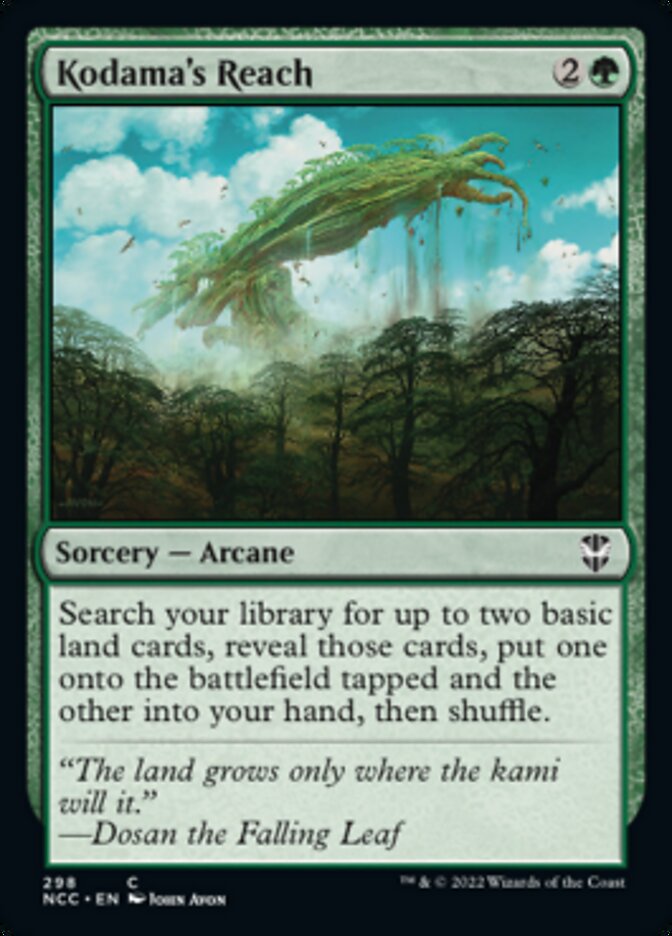 Kodama's Reach [Streets of New Capenna Commander] | Devastation Store