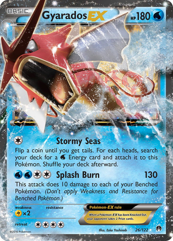 Gyarados EX (26/122) [XY: BREAKpoint] | Devastation Store