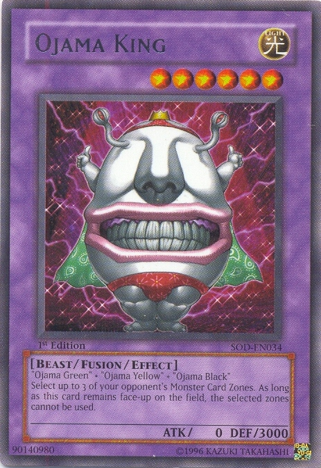 Ojama King [SOD-EN034] Rare | Devastation Store